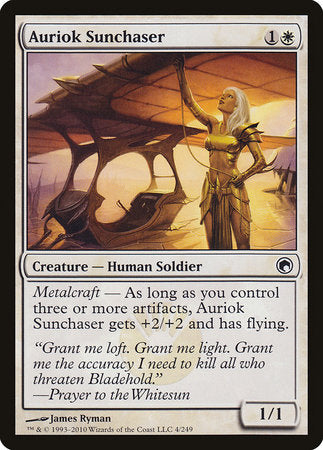 Auriok Sunchaser [Scars of Mirrodin] | Exor Games Truro