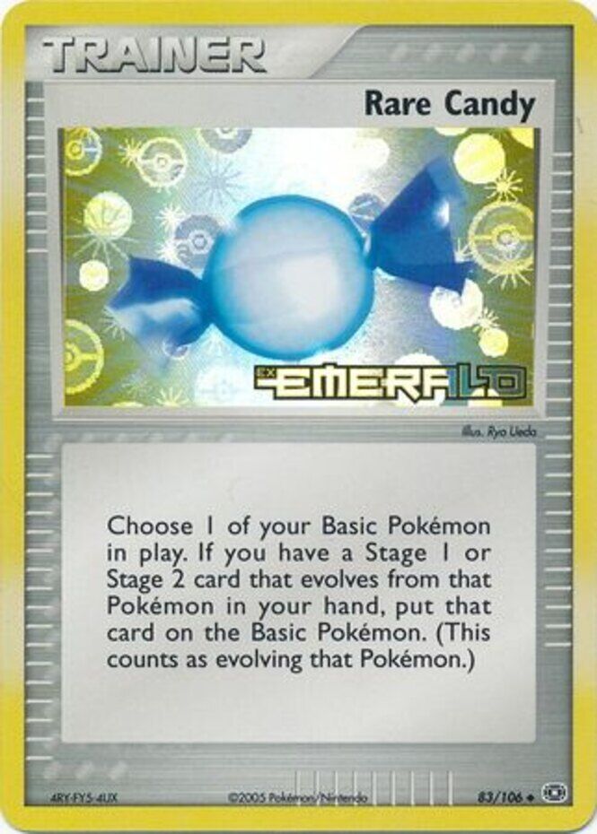 Rare Candy (83/106) (Stamped) [EX: Emerald] | Exor Games Truro