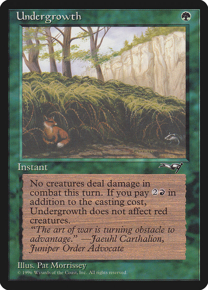 Undergrowth (Fox Art) [Alliances] | Exor Games Truro