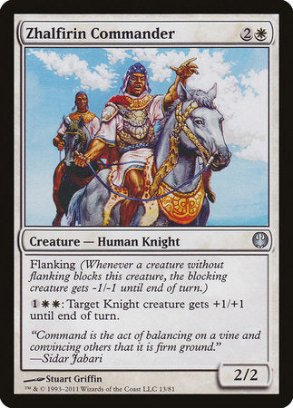 Zhalfirin Commander [Duel Decks: Knights vs. Dragons] | Exor Games Truro