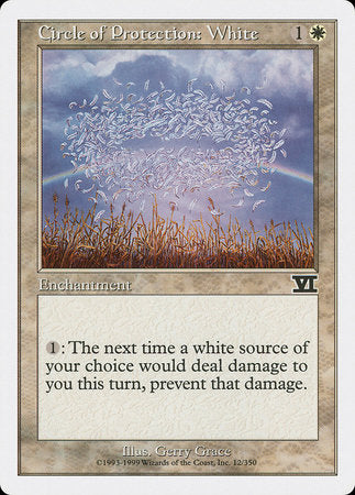 Circle of Protection: White [Classic Sixth Edition] | Exor Games Truro