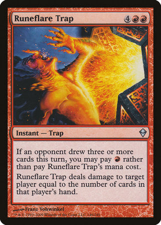 Runeflare Trap [Zendikar] | Exor Games Truro