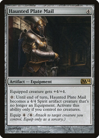 Haunted Plate Mail [Magic 2014] | Exor Games Truro