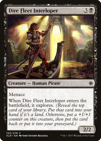 Dire Fleet Interloper [Ixalan] | Exor Games Truro