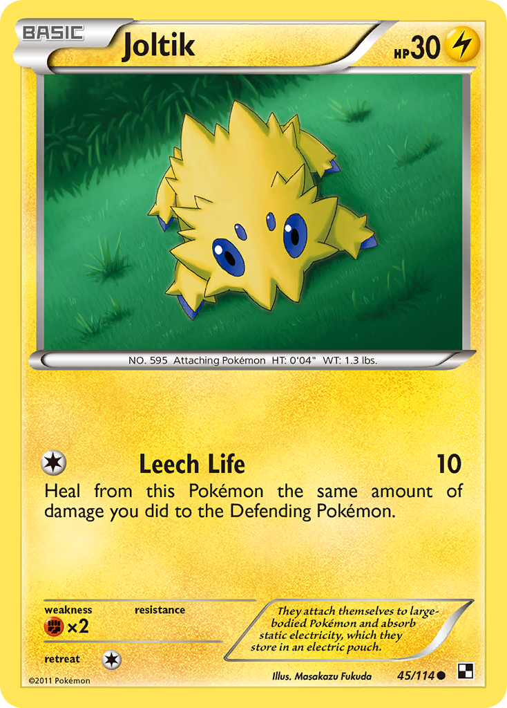 Joltik (45/114) [Black & White: Base Set] | Exor Games Truro