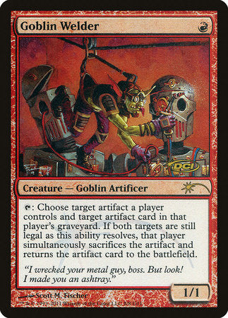 Goblin Welder [Judge Gift Cards 2011] | Exor Games Truro