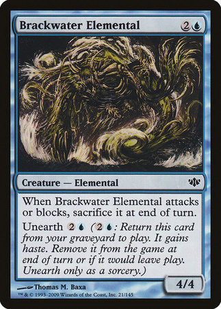 Brackwater Elemental [Conflux] | Exor Games Truro