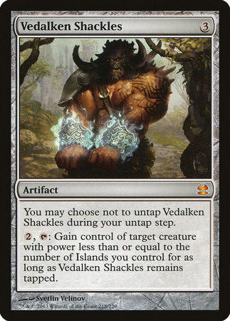 Vedalken Shackles [Modern Masters] | Exor Games Truro