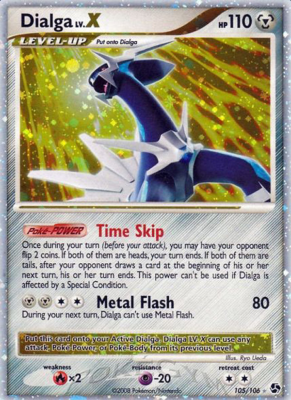 Dialga LV.X (105/106) [Diamond & Pearl: Great Encounters] | Exor Games Truro