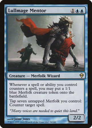 Lullmage Mentor [Zendikar] | Exor Games Truro