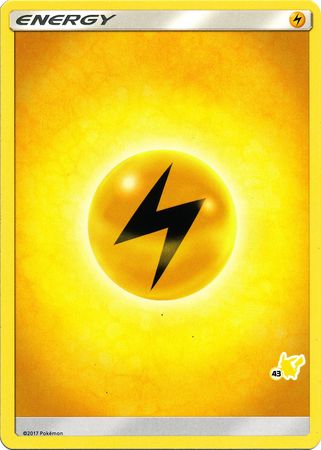 Lightning Energy (Pikachu Stamp #43) [Battle Academy 2020] | Exor Games Truro