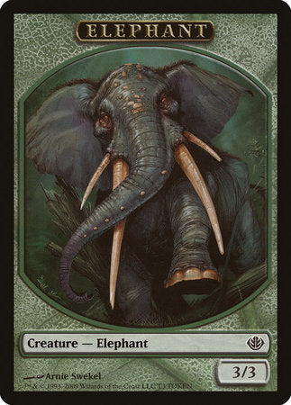 Elephant Token [Duel Decks: Garruk vs. Liliana Tokens] | Exor Games Truro