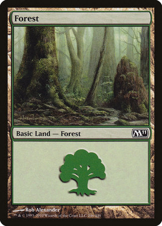 Forest (246) [Magic 2011] | Exor Games Truro