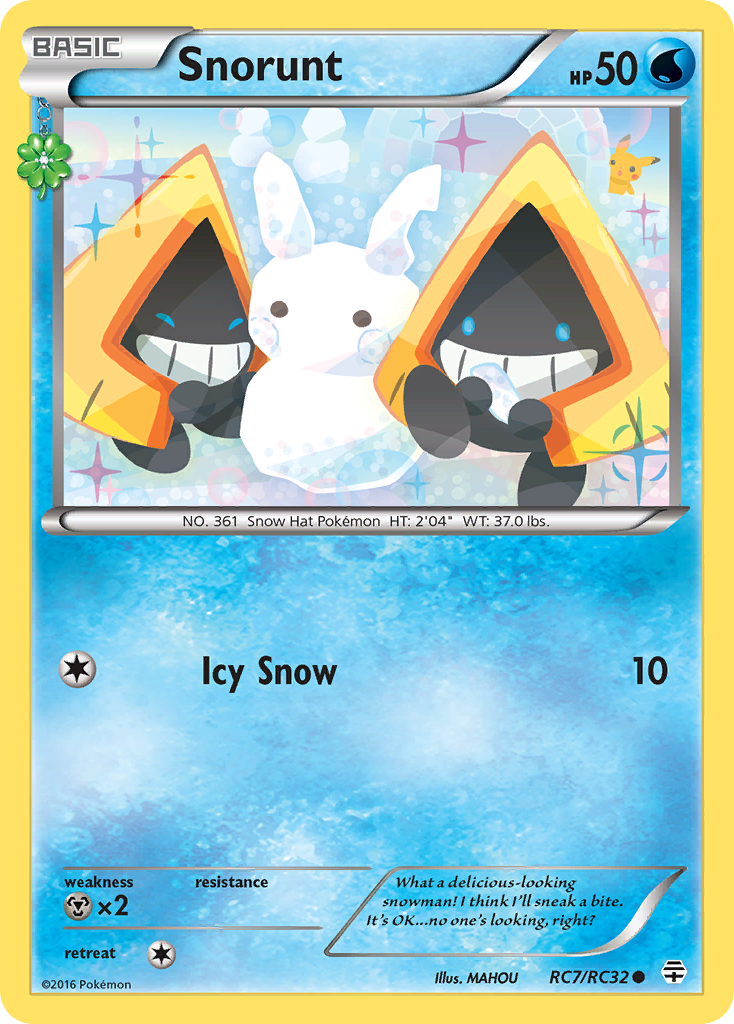 Snorunt (RC7/RC32) [XY: Generations] | Exor Games Truro