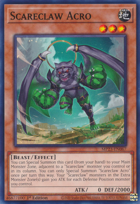 Scareclaw Acro [MP23-EN067] Common | Exor Games Truro