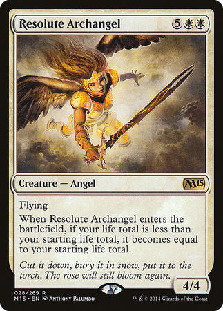 Resolute Archangel [Magic 2015] | Exor Games Truro