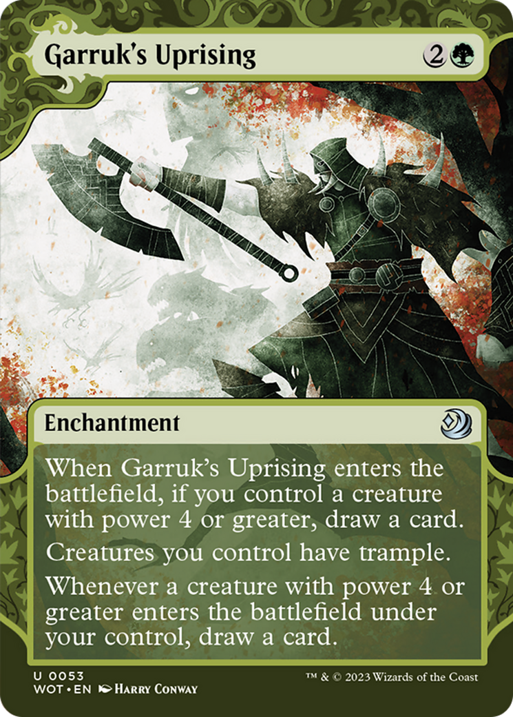Garruk's Uprising [Wilds of Eldraine: Enchanting Tales] | Exor Games Truro