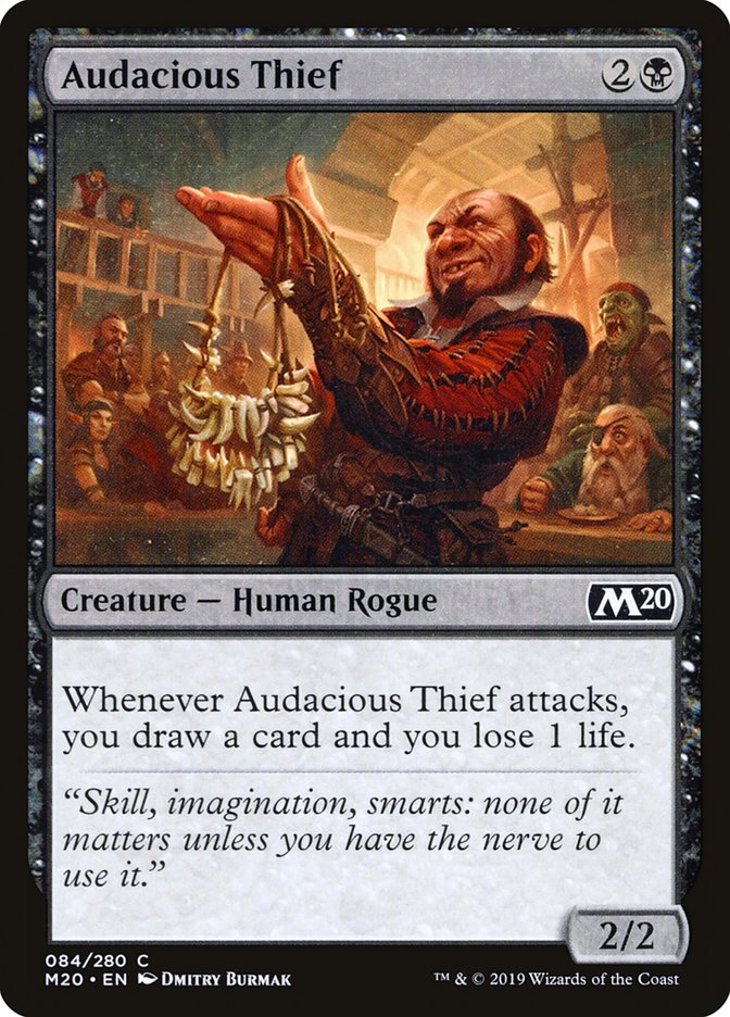 Audacious Thief [Core Set 2020] | Exor Games Truro