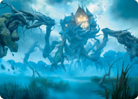 Creeping Inn Art Card [Innistrad: Midnight Hunt Art Series] | Exor Games Truro