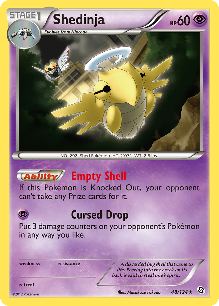 Shedinja (48/124) [Black & White: Dragons Exalted] | Exor Games Truro