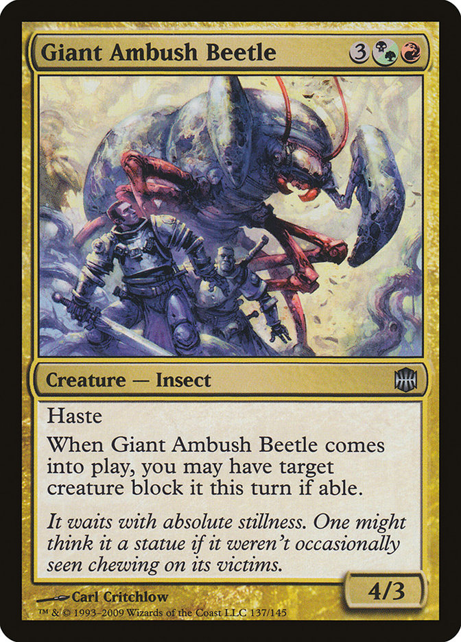 Giant Ambush Beetle [Alara Reborn] | Exor Games Truro