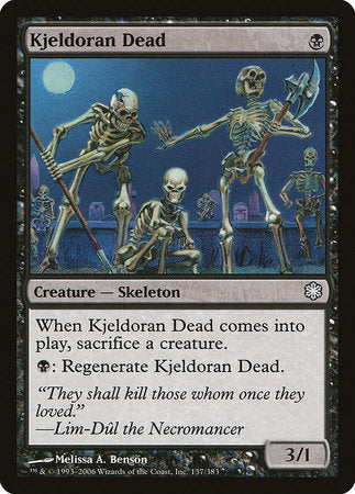 Kjeldoran Dead [Coldsnap Theme Decks] | Exor Games Truro