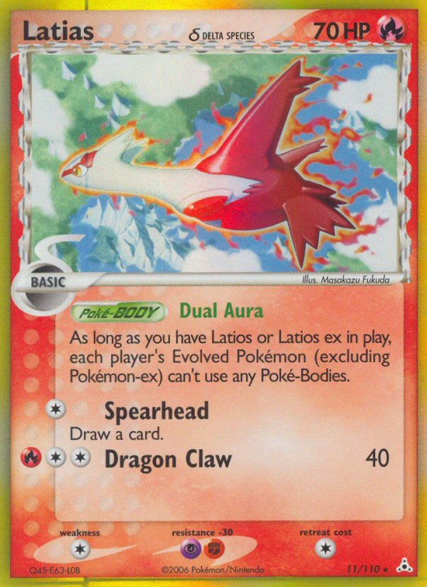 Latias (11/110) (Delta Species) [EX: Holon Phantoms] | Exor Games Truro