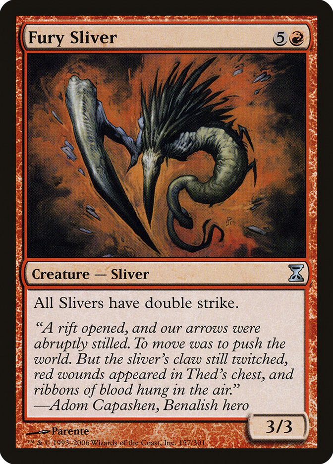 Fury Sliver [Time Spiral] | Exor Games Truro