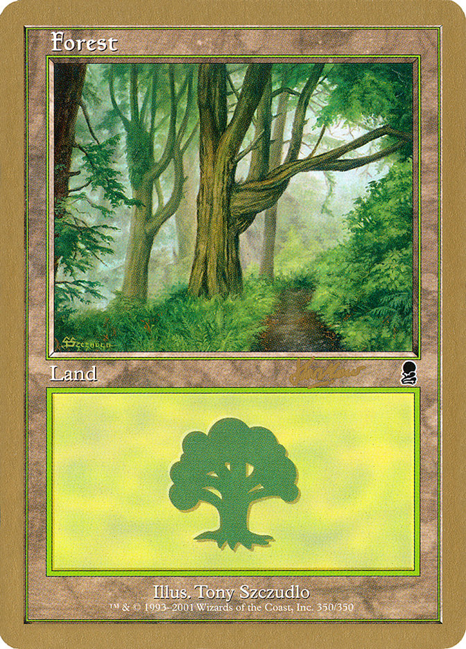 Forest (shh350) (Sim Han How) [World Championship Decks 2002] | Exor Games Truro