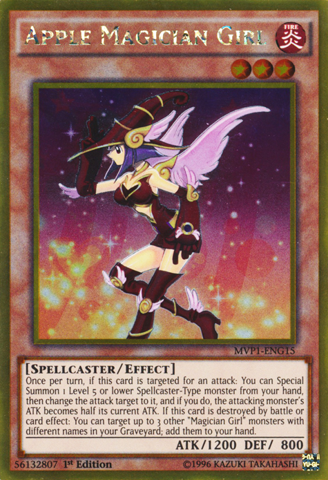 Apple Magician Girl [MVP1-ENG15] Gold Rare | Exor Games Truro