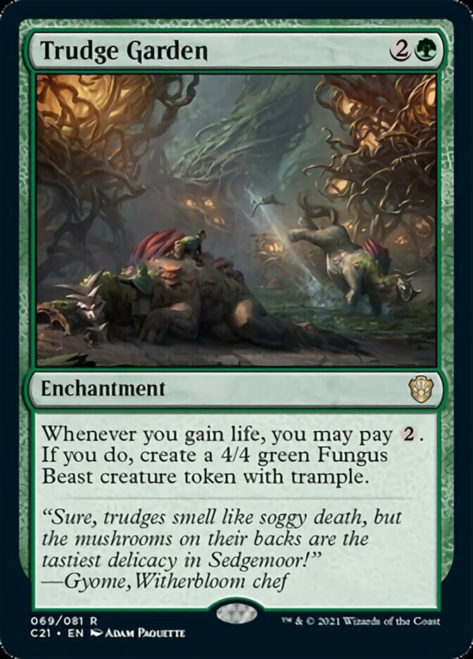 Trudge Garden [Commander 2021] | Exor Games Truro