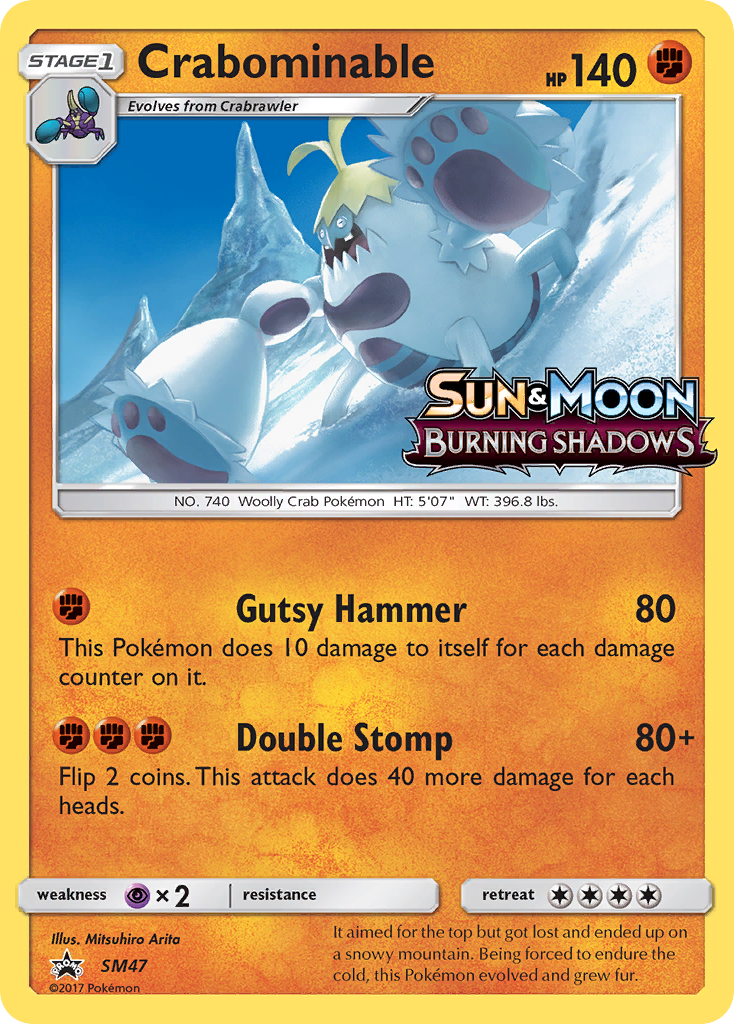 Crabominable (SM47) [Sun & Moon: Black Star Promos] | Exor Games Truro