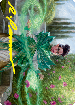 Kianne, Dean of Substance Art Card (Gold-Stamped Signature) [Strixhaven: School of Mages Art Series] | Exor Games Truro