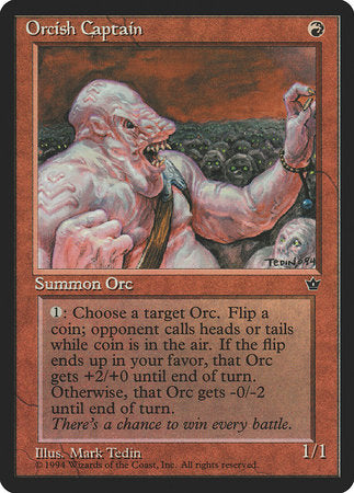 Orcish Captain [Fallen Empires] | Exor Games Truro