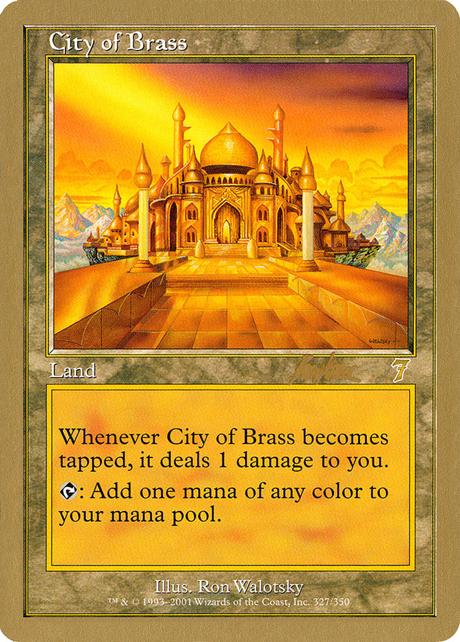 City of Brass (Brian Kibler) [World Championship Decks 2002] | Exor Games Truro