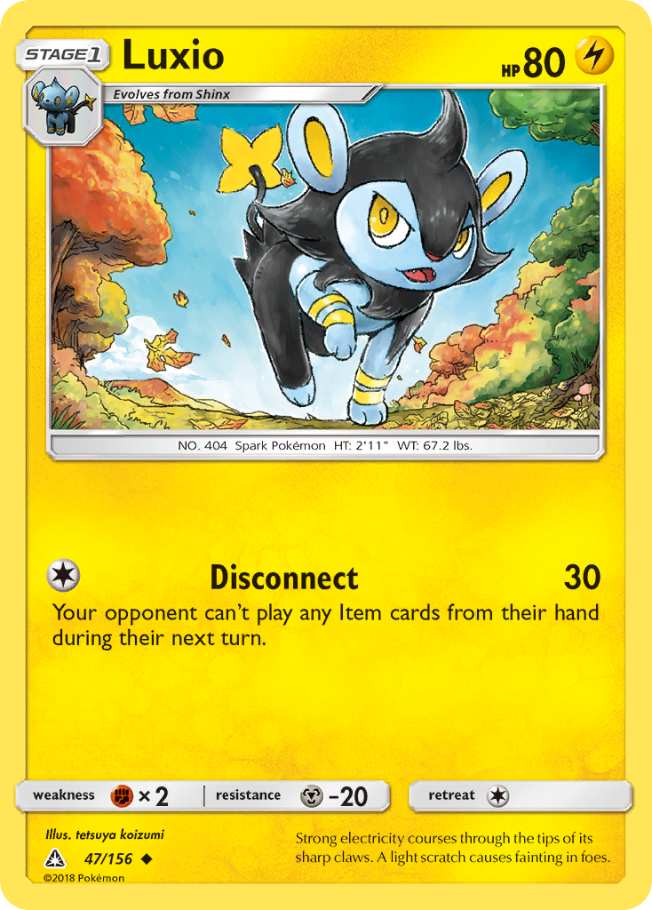 Luxio (47/156) [Sun & Moon: Ultra Prism] | Exor Games Truro