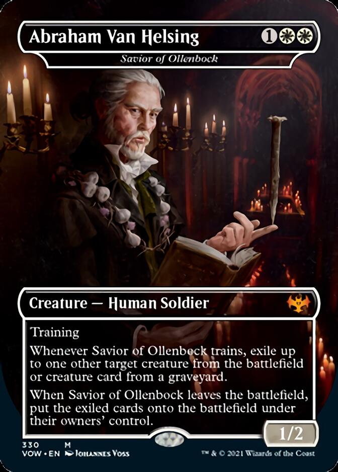 Savior of Ollenbock - Abraham Van Helsing [Innistrad: Crimson Vow] | Exor Games Truro