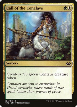 Call of the Conclave [Modern Masters 2017] | Exor Games Truro