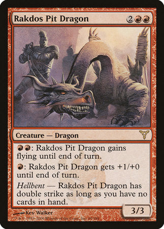 Rakdos Pit Dragon [Dissension] | Exor Games Truro