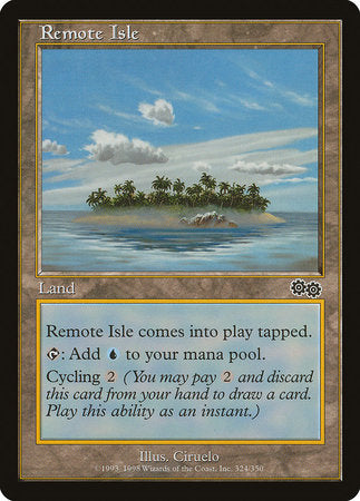 Remote Isle [Urza's Saga] | Exor Games Truro