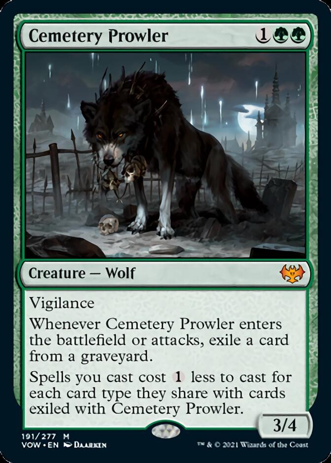 Cemetery Prowler [Innistrad: Crimson Vow] | Exor Games Truro