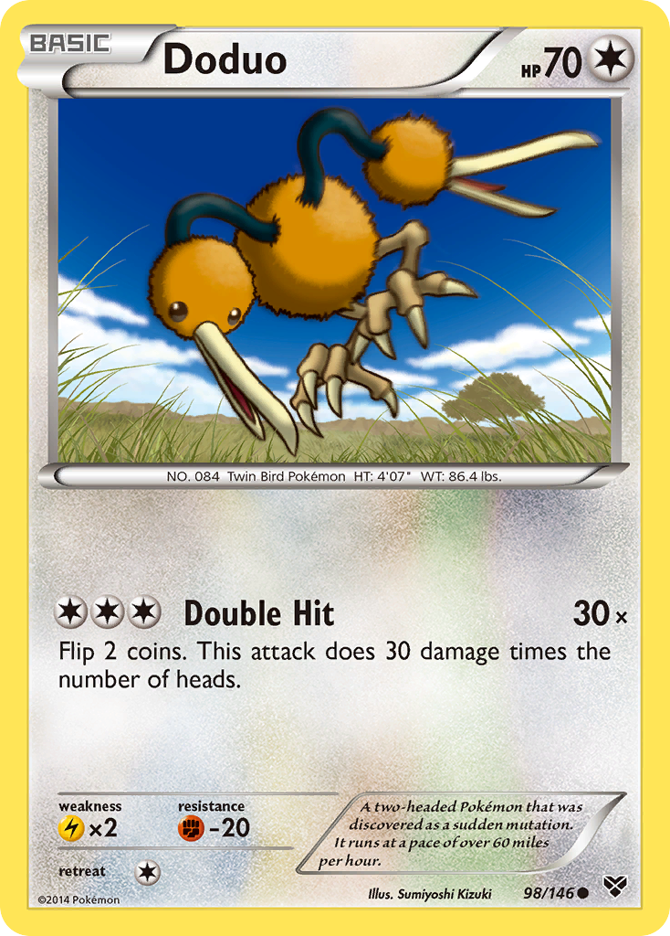 Doduo (98/146) [XY: Base Set] | Exor Games Truro