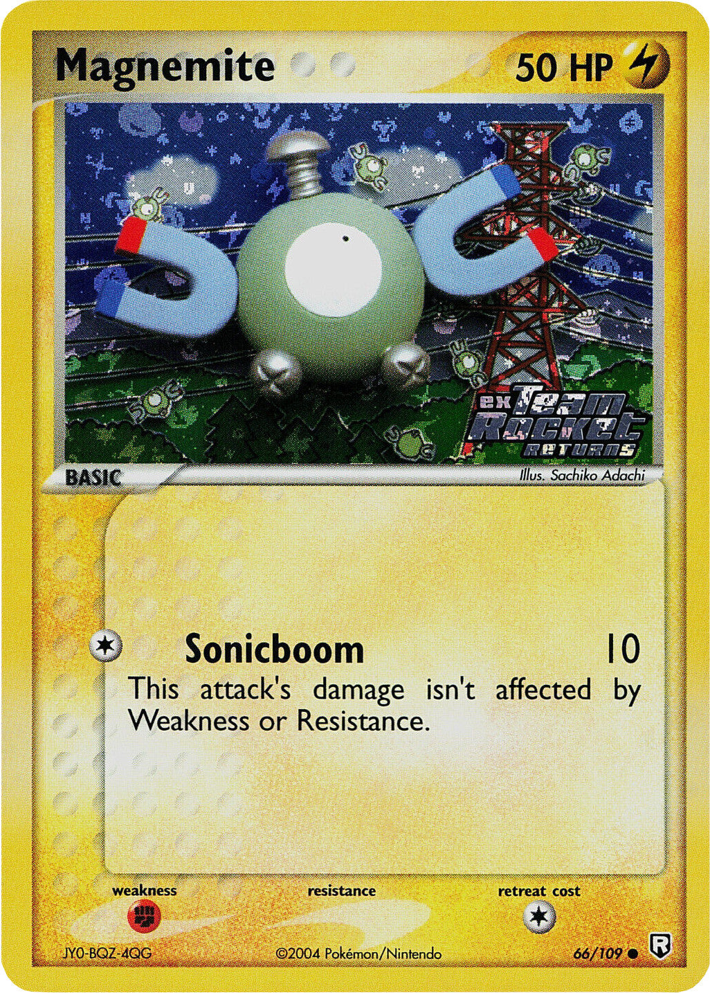 Magnemite (66/109) (Stamped) [EX: Team Rocket Returns] | Exor Games Truro