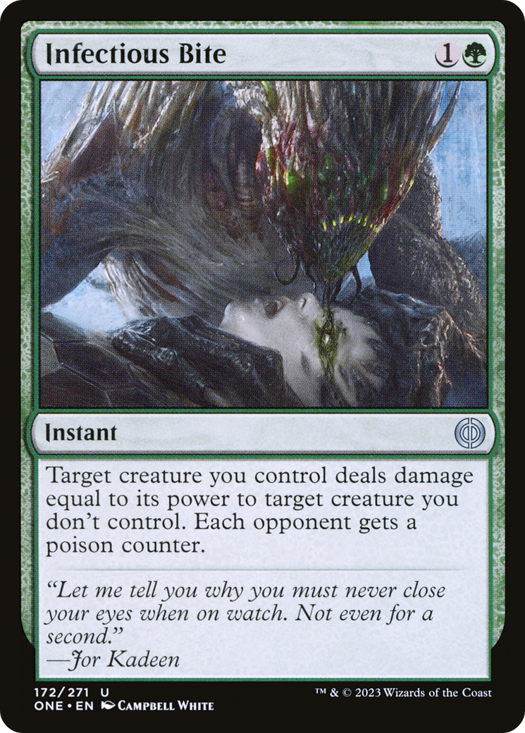 Infectious Bite [Phyrexia: All Will Be One] | Exor Games Truro
