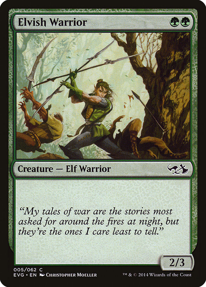 Elvish Warrior (Elves vs. Goblins) [Duel Decks Anthology] | Exor Games Truro