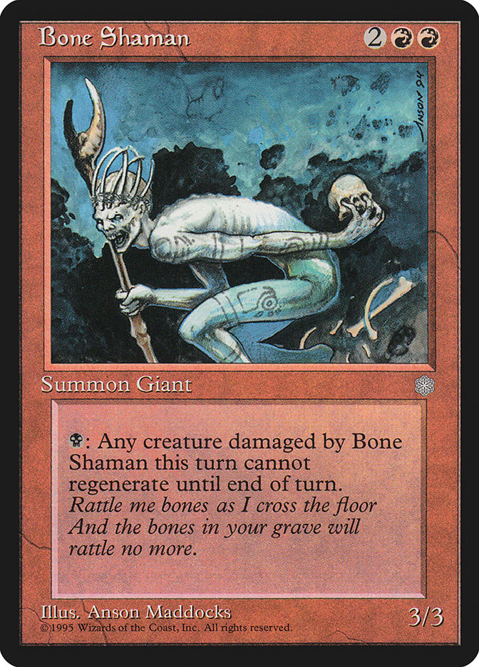 Bone Shaman [Ice Age] | Exor Games Truro