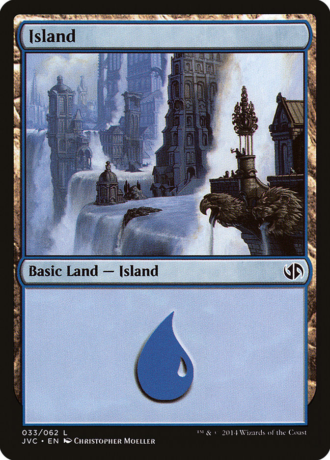 Island (33) [Duel Decks Anthology] | Exor Games Truro