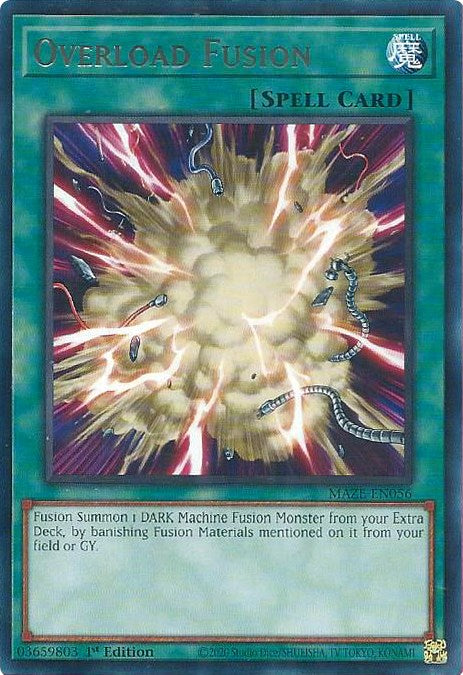 Overload Fusion [MAZE-EN056] Rare | Exor Games Truro