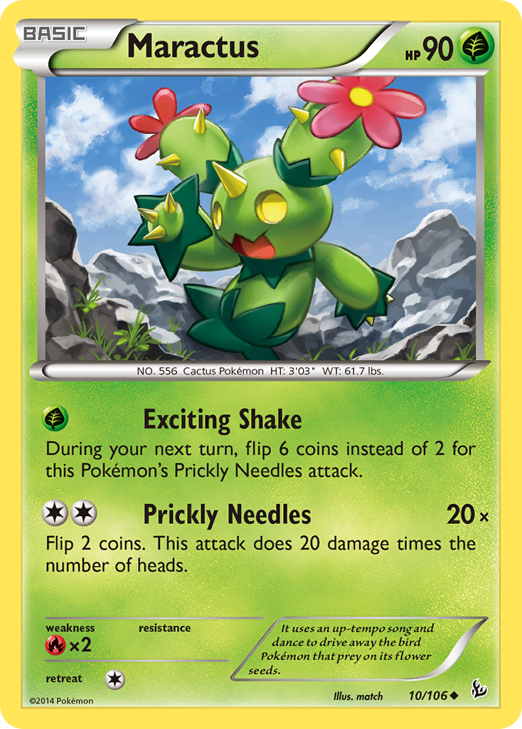 Maractus (10/106) [XY: Flashfire] | Exor Games Truro