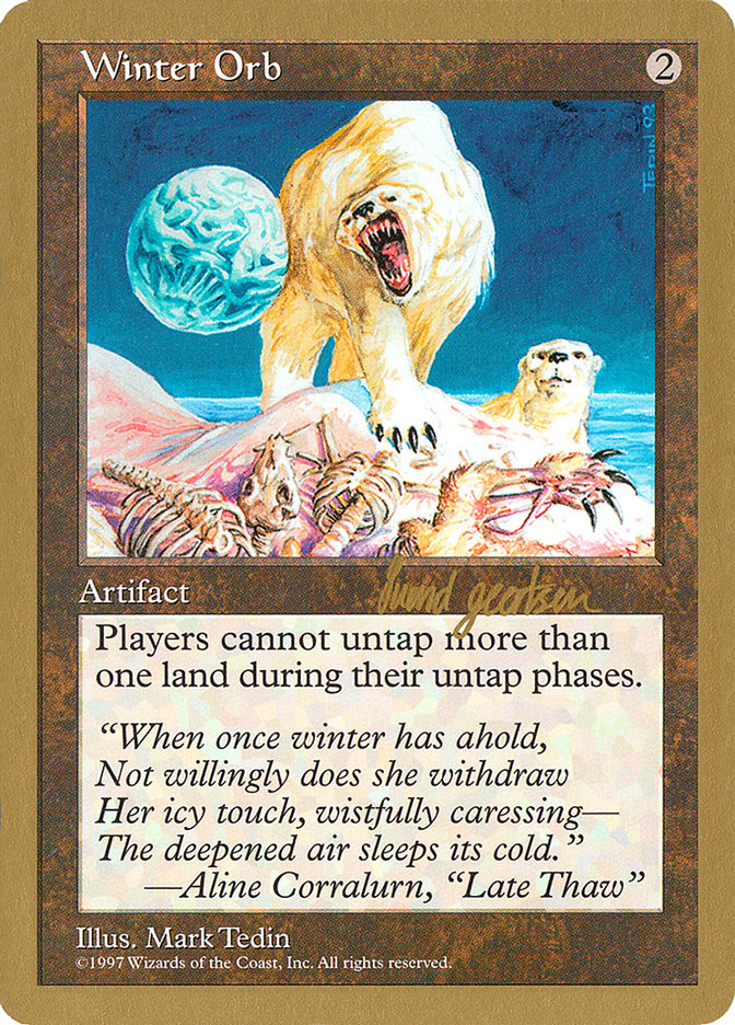 Winter Orb (Svend Geertsen) [World Championship Decks 1997] | Exor Games Truro